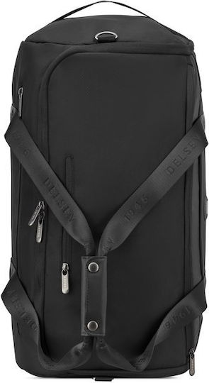 Delsey Sack Voyage 53L Black Fabric L52xW30.5xH34cm