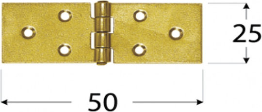 Domax Z 50 Butt Hinge 50x25x1.5 Mm