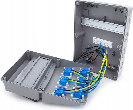 ELS Elektrotechnika Wall Mounted Waterproof Electrical Fuse Box P310xH225xW120mm