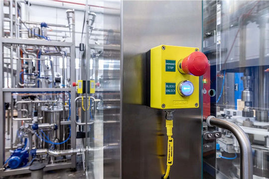 Siemens Бутон за индустриален тип 3SU1801-0NB00-2AA2