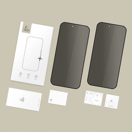 Tech-Protect Glass Spy+ Privacy Screen Protector 2 Pieces iPhone 17 Air