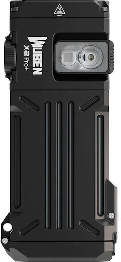 Wuben Rechargeable LED Flashlight with Maximum Brightness 1500lm