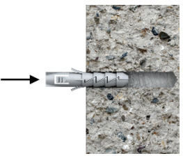 Koelner Schraubanker Kunststoff 6x30mm 200 Stück