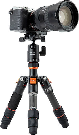 Fotopro Trepied X-go cu Cap Sferic până la 19cm și Capacitate 8kg