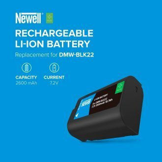 Newell Kamera-Batterie Dmw-blk22 Plus Ersatz Panasonic Hochleistungs