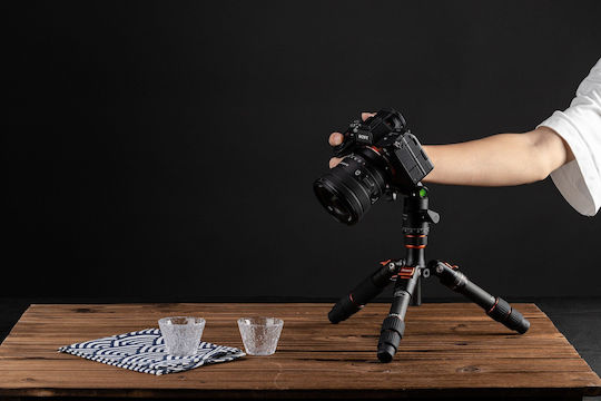 Fotopro Trepied X-go cu Cap Sferic până la 19cm și Capacitate 8kg