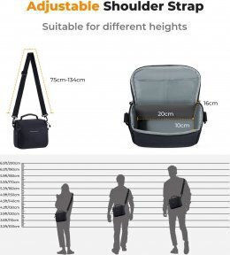 K&F Concept Kamerataschen & -hüllen Sling Blau