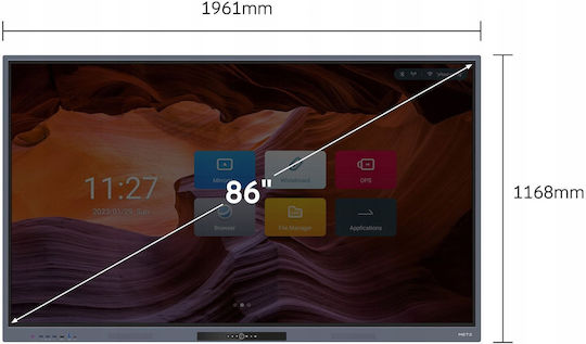 Metz 86KD1 Afișaj public 86" D-LED 4K UHD