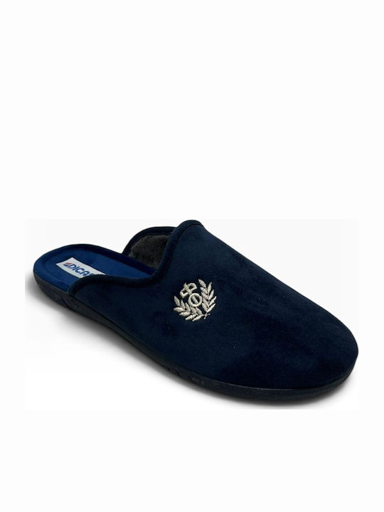 Herren Hausschuhe Blau