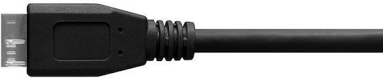 Tether Tools Regular USB 2.0 to micro USB Cable Μαύρο 4.6m 1τμχ