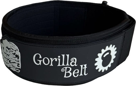 Gorilla Gewichthebergürtel Schwarz Crossfit & Hyrox