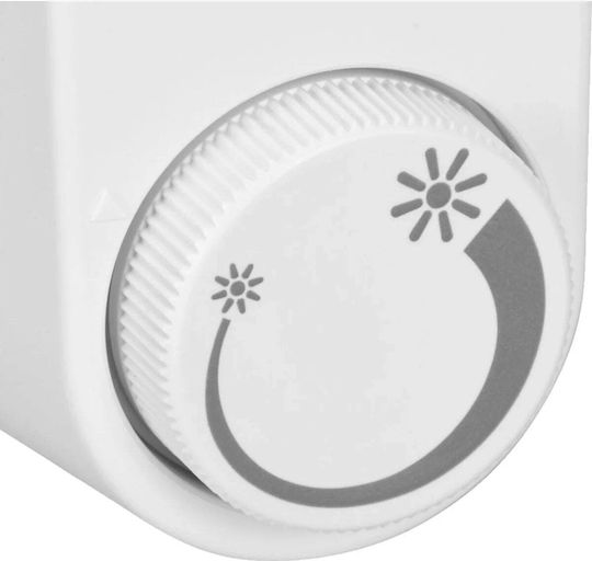 Elektro Plast Schuko Stecker Ecke mit Schalter Weiß