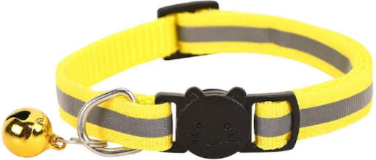 Отразяващ Ошийник Safety Clip Черен 19-32см Ширина 1,0см