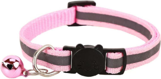 Отразяващ Ошийник Safety Clip Черен 19-32см Ширина 1,0см
