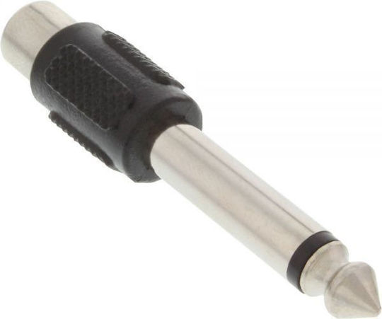 InLine 99322 Konverter 6.3mm weiblich zu RCA männlich