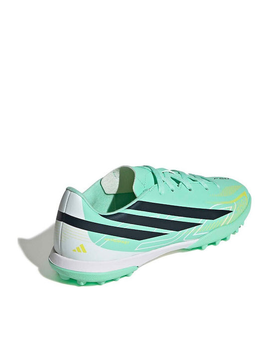 F50 Hyperfast Club TF Kids Soccer Cleats & Shoes Turf Green