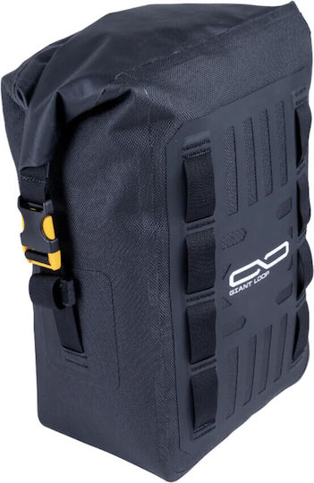 Giant Loop Motorcycle Tail Bag Waterproof 16lt Black Colour