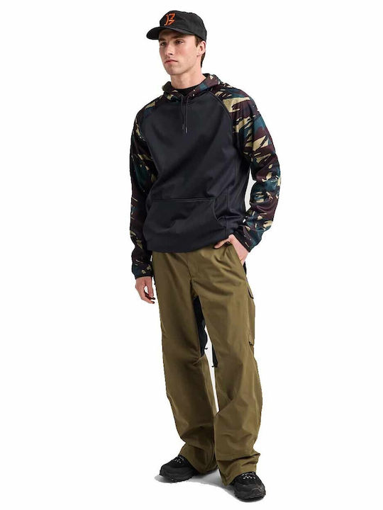 Crown Weatherproof Hanorac Cu Glugă Negru/camuflaj