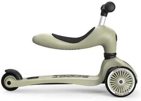 Scoot & Ride Kids Scooter Highwaykick 1 & Helmet 3-Wheel Green