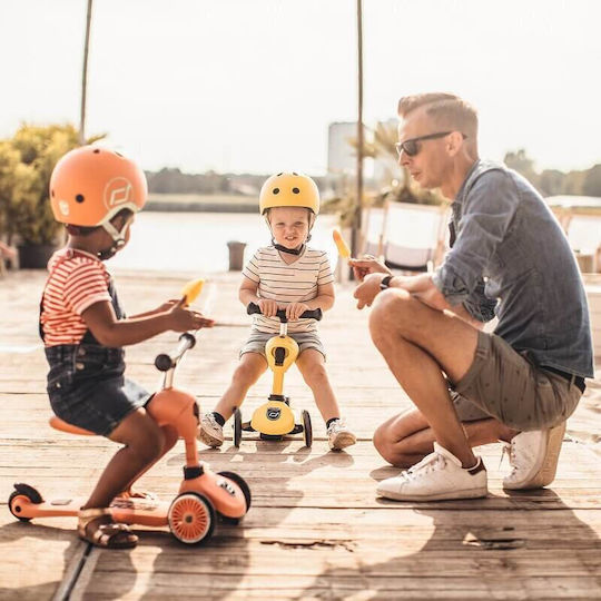 Scoot & Ride Kinderroller Highwaykick 1 & Helm Orange