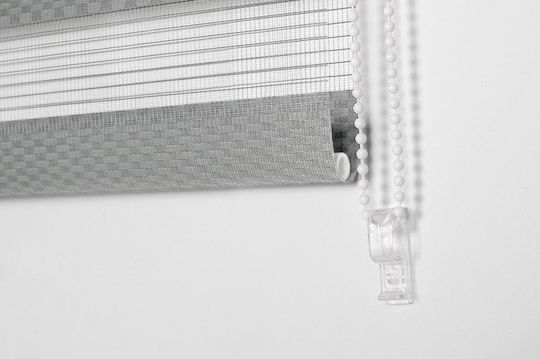 Domoletti Roller Blinds Partial Blackout Grey Width 150 Height 230 cm
