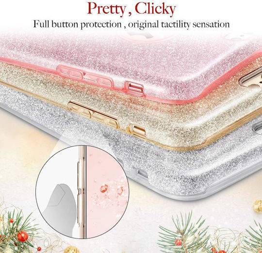 Glitter 3in1 Case iPhone 13 Mini Set 5 Pieces