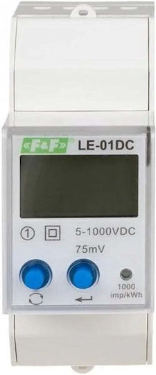 FF Professional Energie-Analysator Elektrischer Messgeräte Digital Schiene Einphasig Modbus