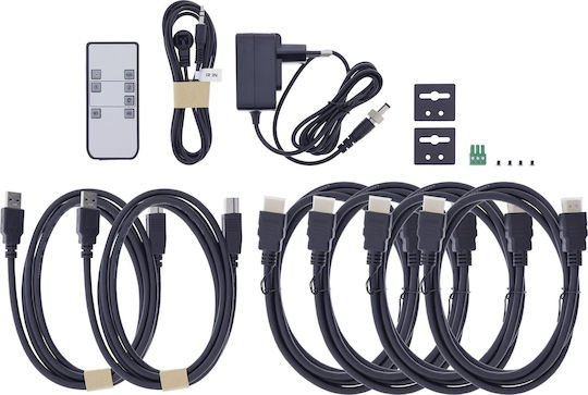 StarTech KVM & Data Switch with HDMI USB RS-232 USB-B