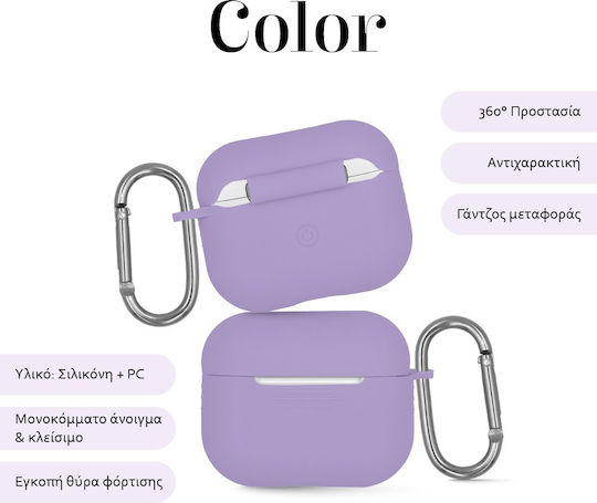 Sonique Silikonhülle Für Airpods 3 Flieder