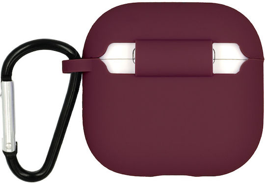 Sonique Silikon Hülle Pro Airpods 4 Burgundisch