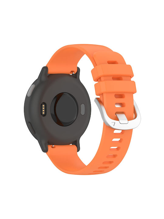 Garmin Vivoactive 5 Silikon Tragbare Bänder 20mm Orange