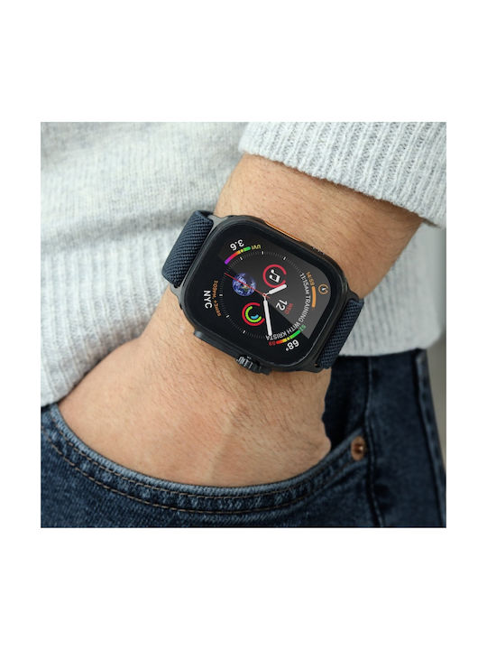 Vonmählen Klassisches Nylon Loop 42 44 45 46 49mm Einheitsgröße Marineblau Schwarz
