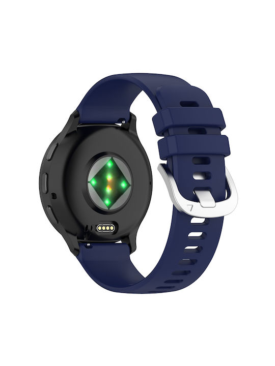 Garmin Venu 3s Venu 4 41mm 18mm Silikon Tragbare Bänder Dunkel Blau