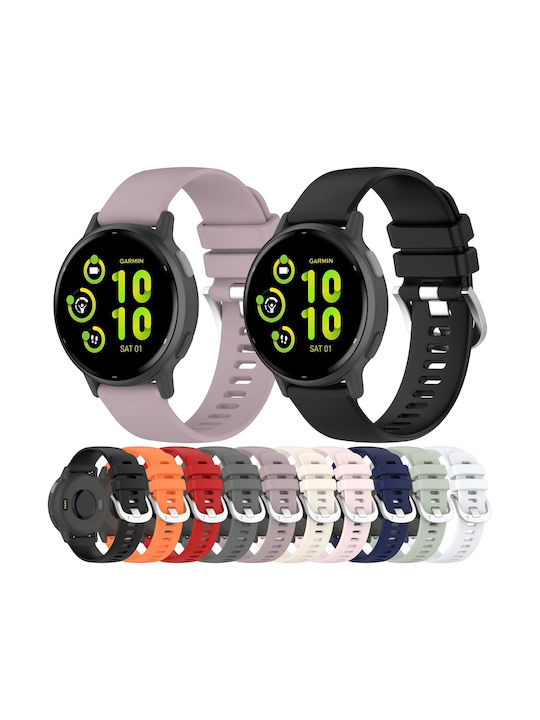 Garmin Vivoactive 5 Silikon Tragbare Bänder 20mm Rosa