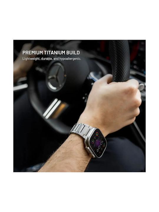 Fixed Curea Titanium Pro Titan Natural Apple Watch 44 45 46 49mm