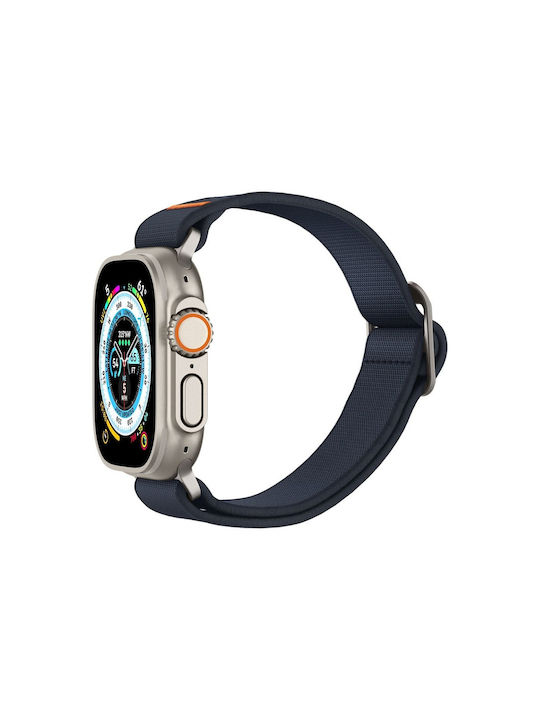 Spigen Каишка Apple Watch 8 9 10 11 Se 1 2 3 Ultra 1 2 3 – 44 45 46 49mm Fit Lite Ultra Син