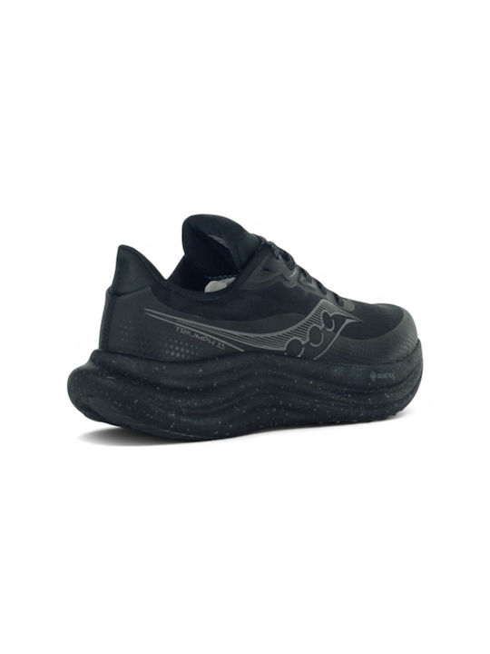 Triumph 23 Pantofi sport pentru femei Running Negri Impermeabili cu Membrană Gore-Tex