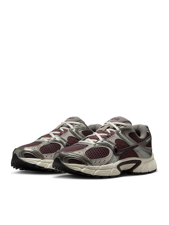 Women's Sneakers Silver Brown