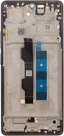 Lcd Display + Touch Unit + Front Cover Xiaomi Redmi Note 13 Pro 4g Midnight Black