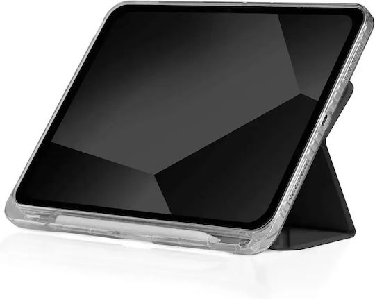 STM Dux Plus Tablet Hülle Apple iPad 11" 2025 iPad 10,9" 2022 Schwarz Transparent