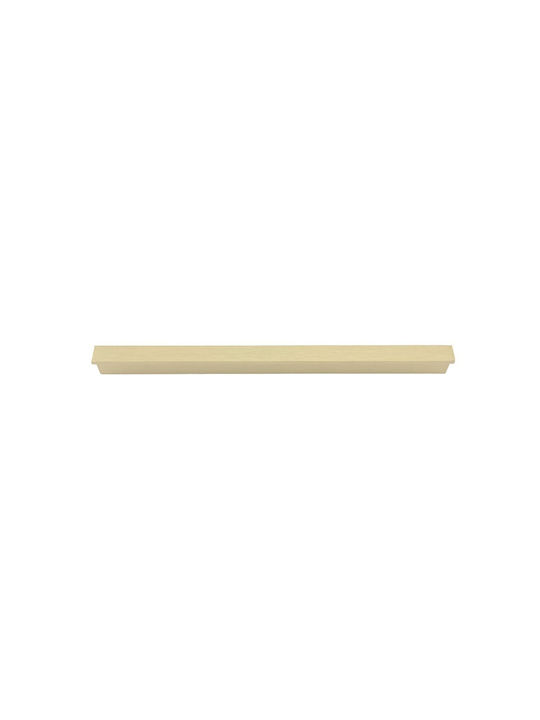 Gtv Gtv Möbelgriff aus Metall in Gold Farbe 18.5mm Lochabstände 320mm UA-PILLAR-320-22