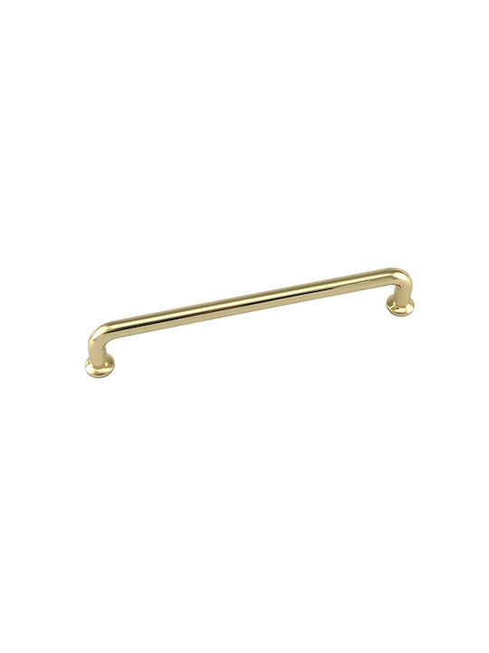 Gtv Nord Möbelgriff aus Zamak in Bronze Farbe mit Lochabstände 320mm UZ-NORD-320-03