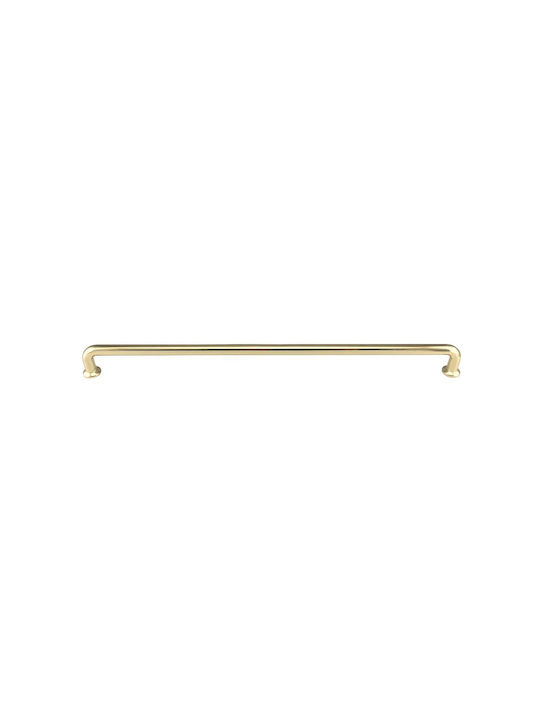 Gtv Nord Möbelgriff aus Zamak in Bronze Farbe mit Lochabstände 320mm UZ-NORD-320-03