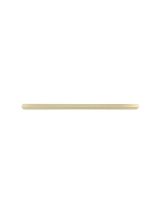 Gtv Gtv Möbelgriff aus Metall in Gold Farbe 18.5mm Lochabstände 320mm UA-PILLAR-320-22