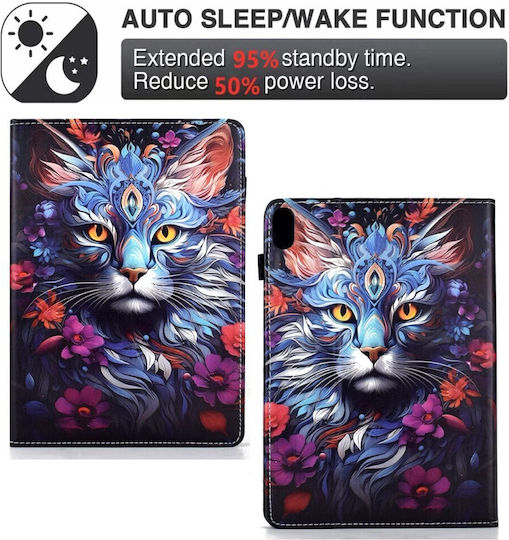 Buchhülle Bunte Katze Xiaomi Redmi Pad 2 11