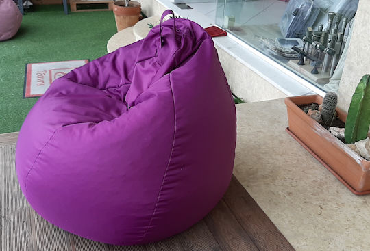 Pouf Birne Wasserdicht Mousa Kritino 90x90x100cm A3MUS Gelbe