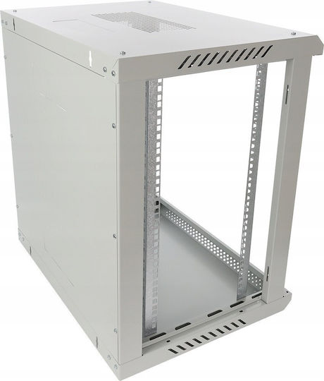 Pulsar Επιτοίχια Καμπίνα Rack 12U 60x45cm Γκρι