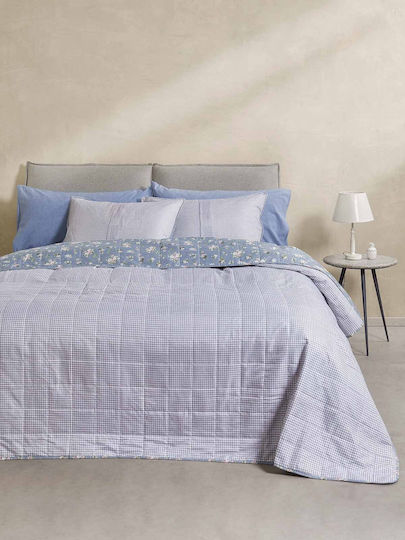 Aigaion Set Coverlets Single Little Blooms 160x230cm 2 Pieces