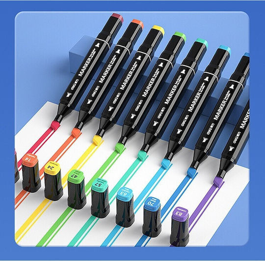 Markeri Caligrafie Multicolori 1mm Set 40 Culori