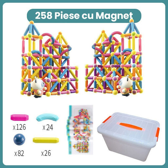 Jucărie Magnetică de Construcție
